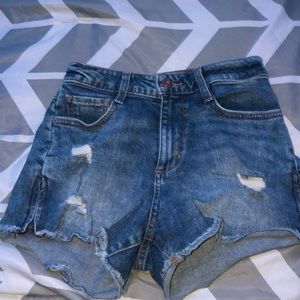 Jean shorts
